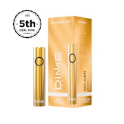 Dime Industries 5th Generation Mini 510 Thread Battery - Gold