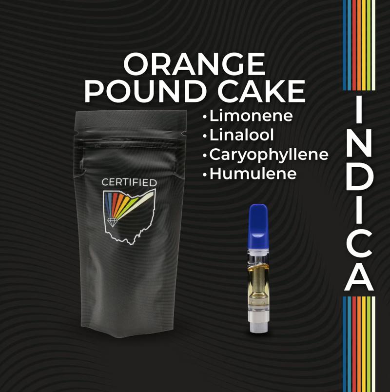 Certified Cultivators | Cartridge | Orange Pound Cake