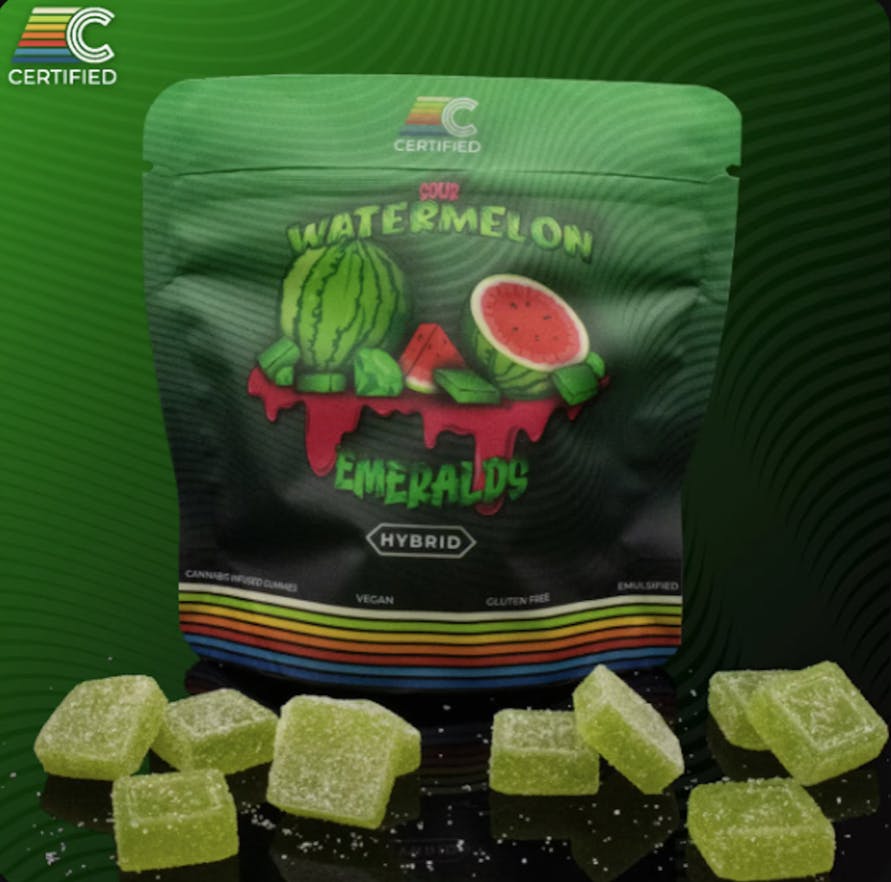 Certified Cultivators | Gems | Sour Watermelon Emeralds 10pk