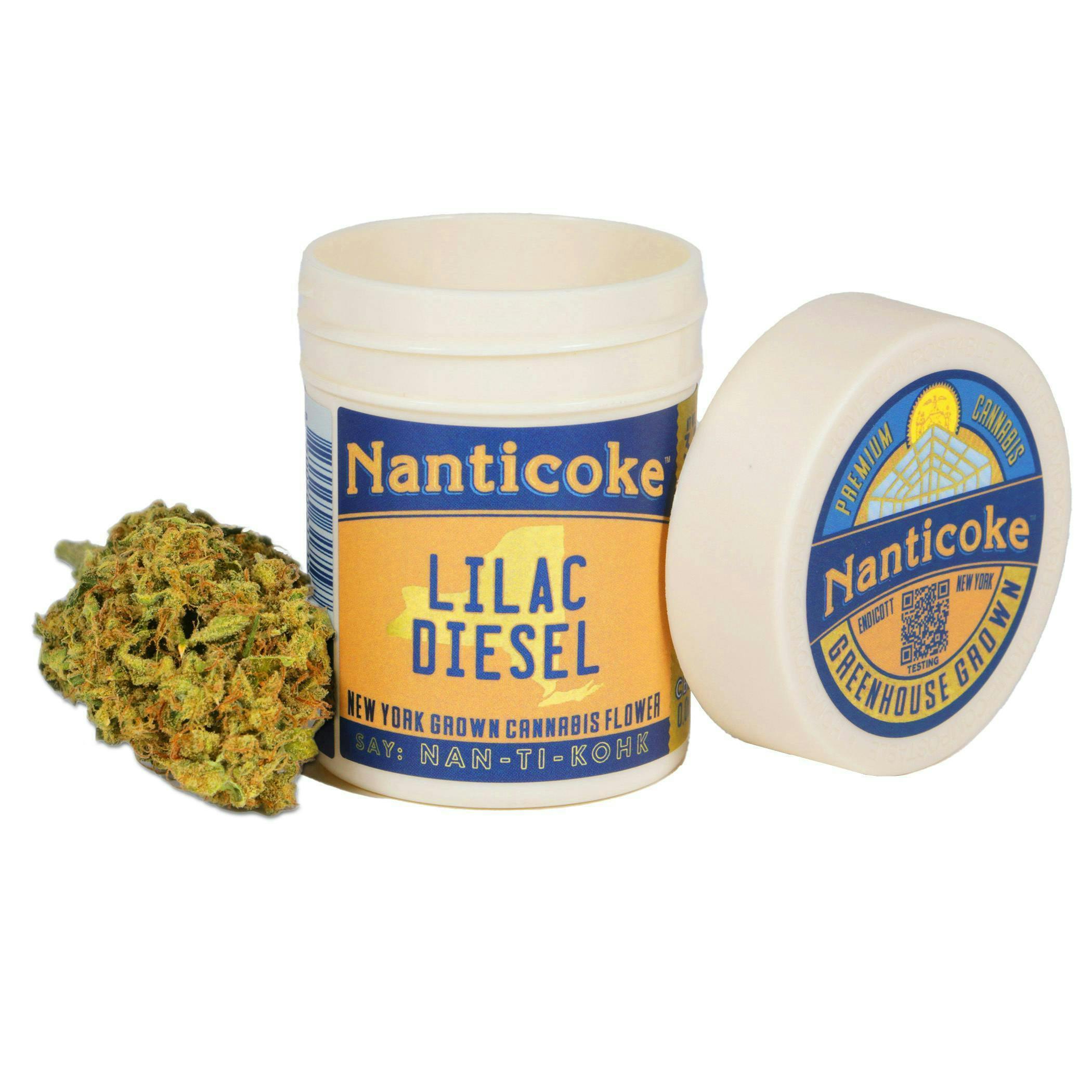 LILAC DIESEL FLOWER by Nanticoke