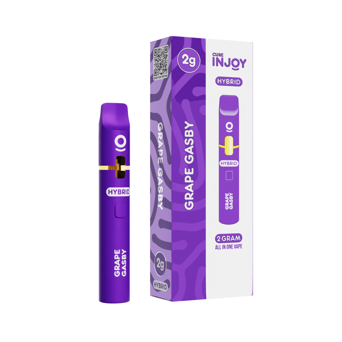 Cure Injoy 2G Grape Gasby - AIO (HYBRID) - Cure Injoy