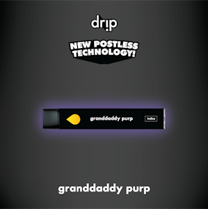 Drip Vapes - Drip 1G All-in-one - Granddaddy Purp (Indica)