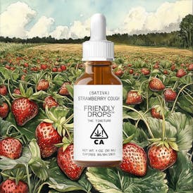 Strawberry Cough 1000mg Full Spectrum Tincture