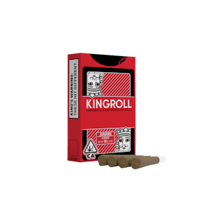 KINGROLL - [Kingroll Lr] Infused Pre-roll 4 Pack - 3g - Trainwreck x Pineapple Express (S)