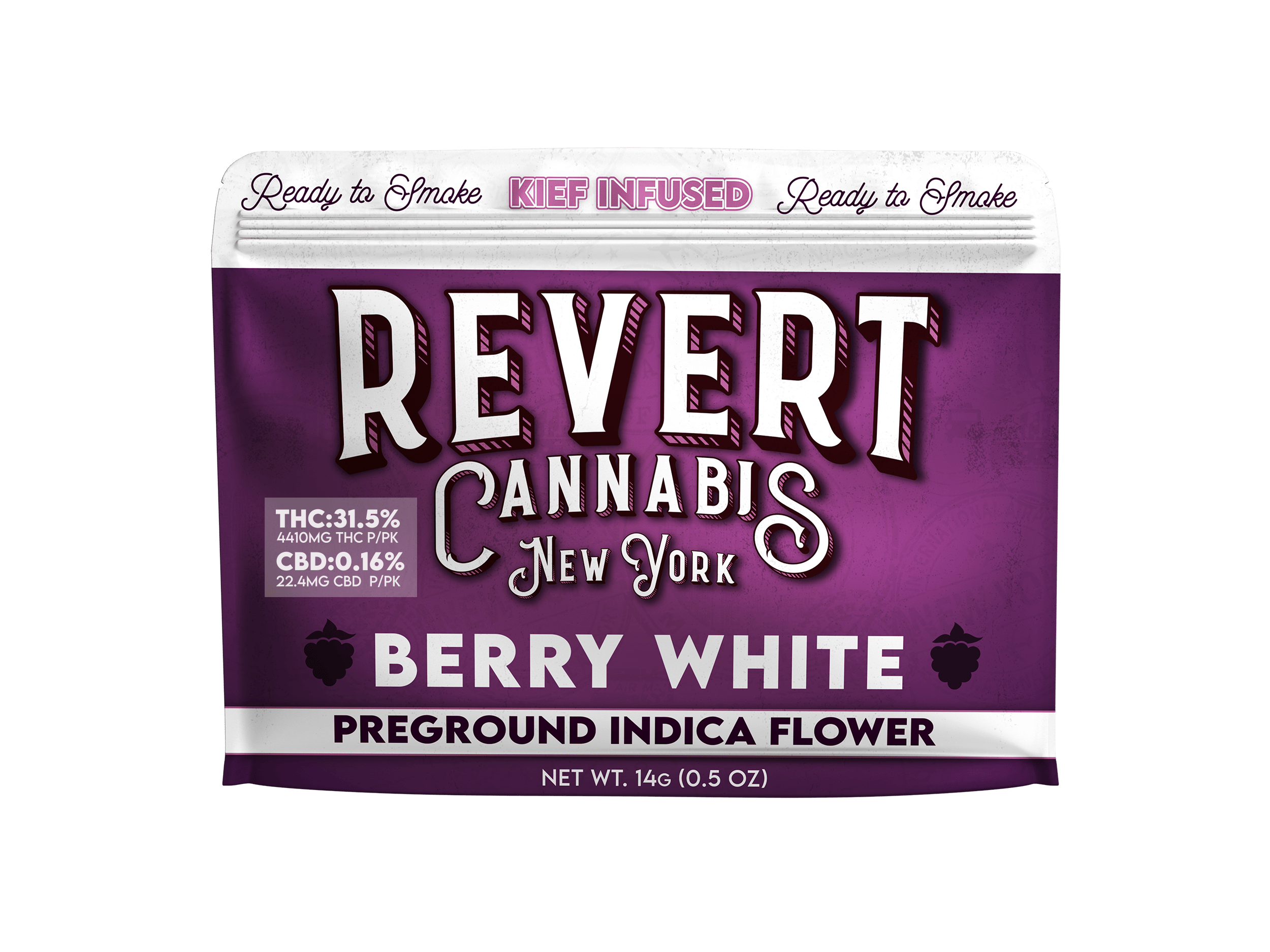 Berry White | Infused Ground Flower | 14g by Revert