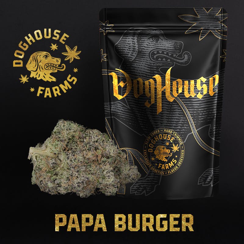 Papa Burger - Flower - Indica by DogHouse Farms