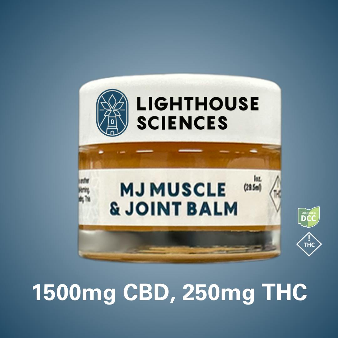 Lighthouse Sciences | 6:1 MJ Muscle & Joint Balm | CBD:THC | 1oz