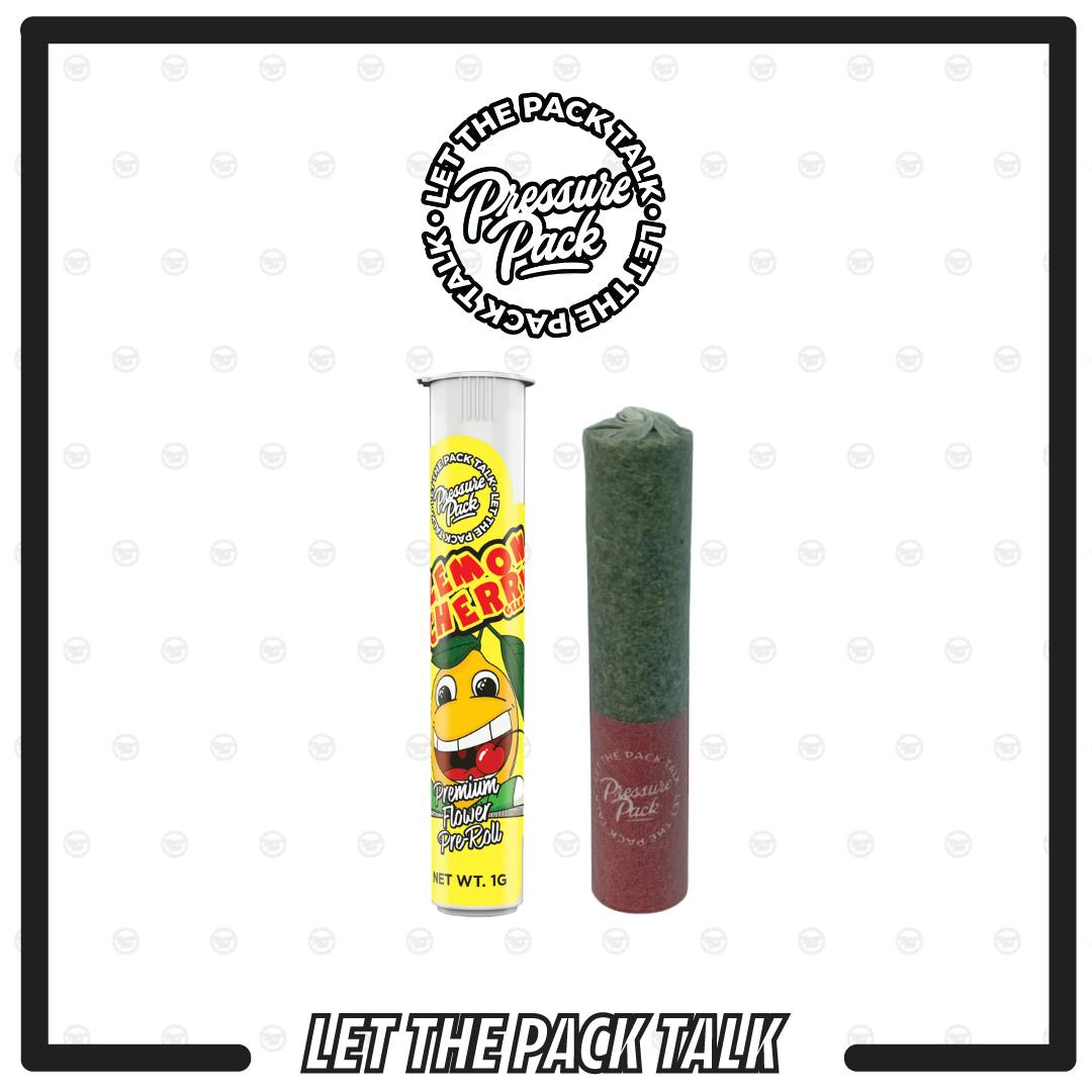 Pressure Pack Lemon Cherry Gelato Pre-roll 1g by Pressure Pack