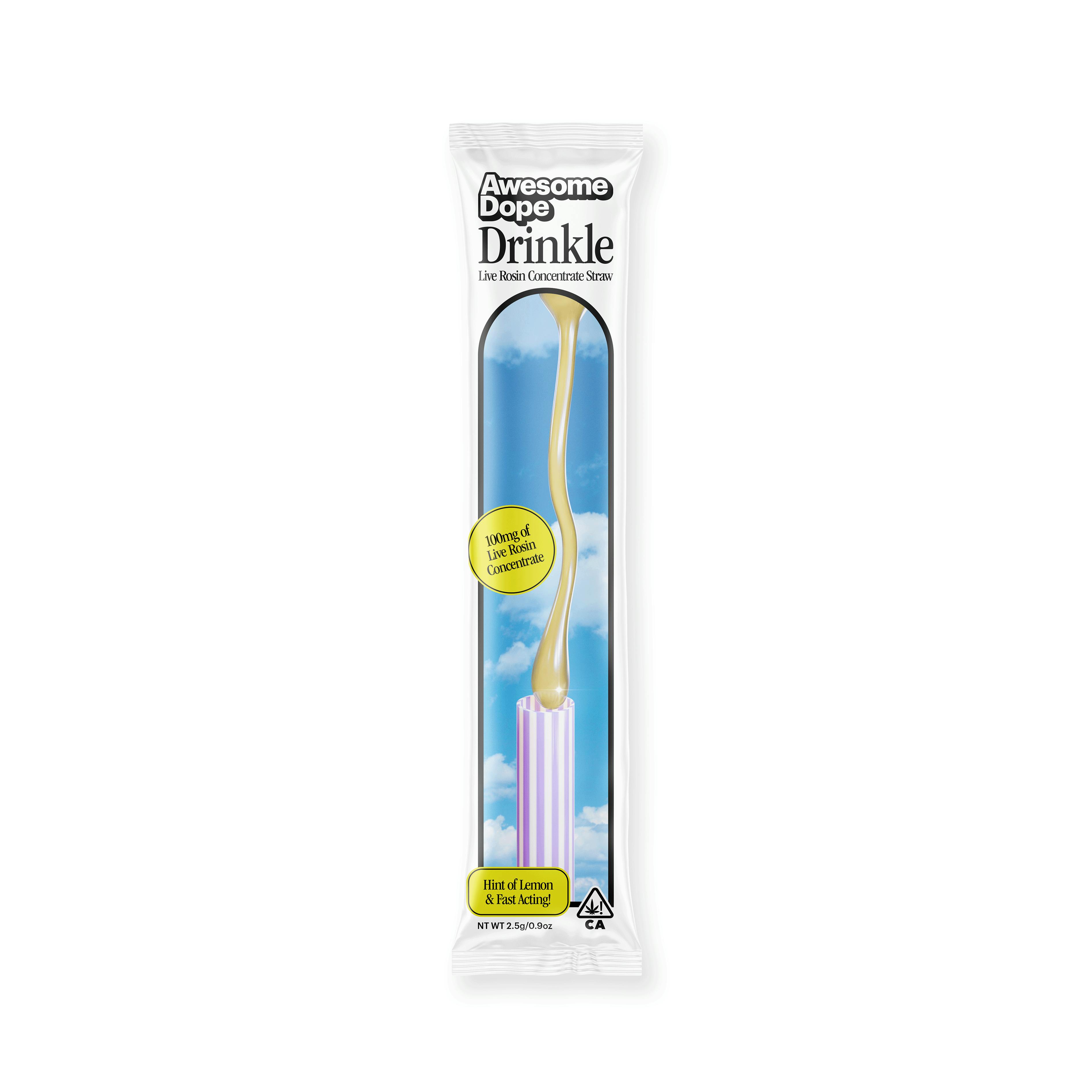 Drinkle Sativa Lr Concentrate Straw