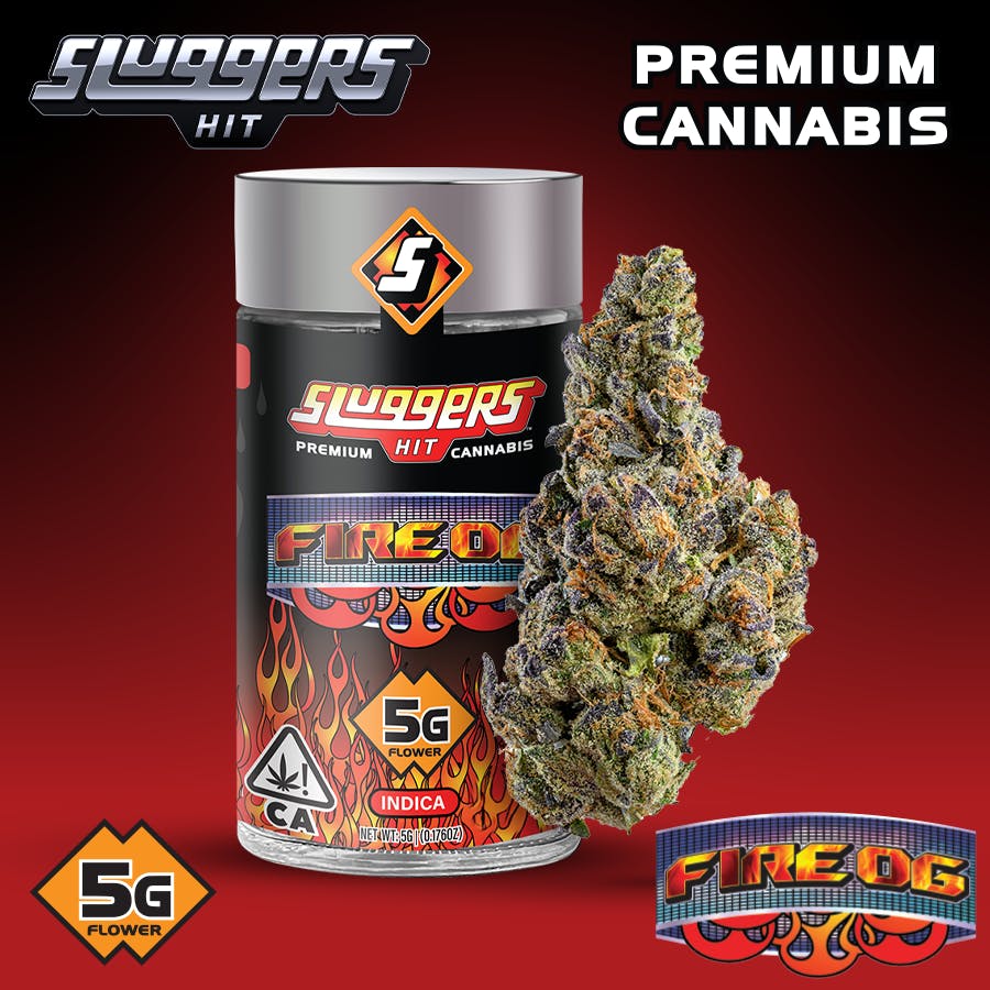 Sluggers - Jarred Flower - 5g - Fire OG