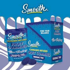 Blue Raspberry - 1000mg THC Gummies