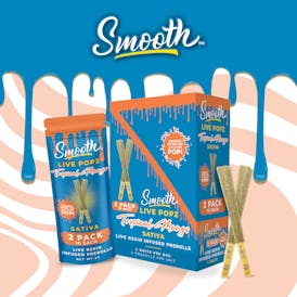Live Popz - Tropical Mango - 2pk - 1g Infused Prerolls