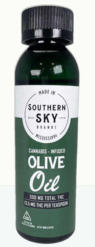 Infused Extra Virgin Olive Oil - 276mg THC/bottle [100ml] at DABBS Cannabis Dispensary