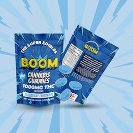 Blueberry Lemonade - Indica - 1000mg THC Gummies