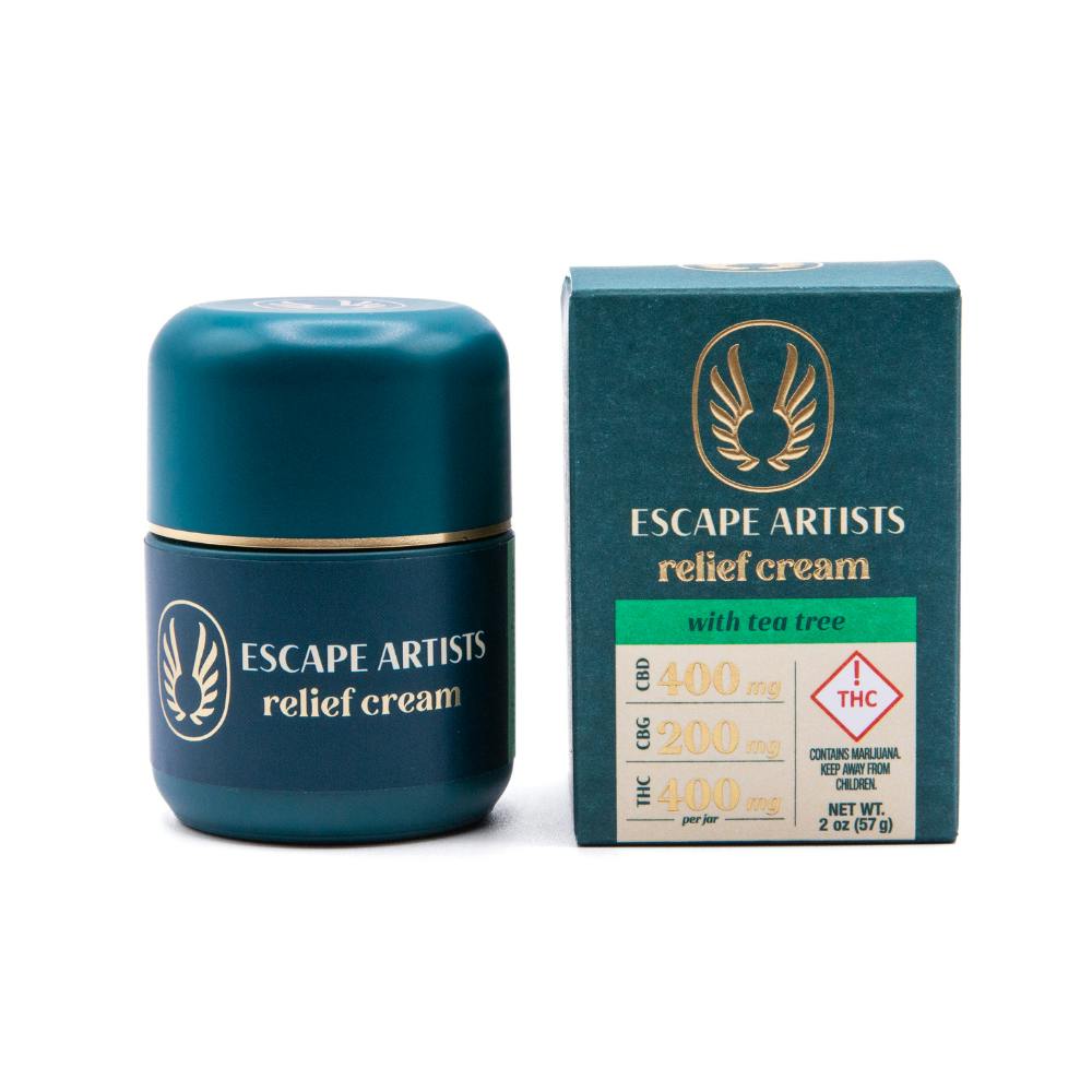 Relief Cream Tea Tree 2oz