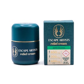 Relief Cream - Tea Tree - [2oz] (400mg CBD / 200mg CBG / 400mg THC)