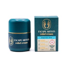 Relief Cream - Fragrance-Free - [2oz] (400mg CBD / 200mg CBG / 400mg THC)