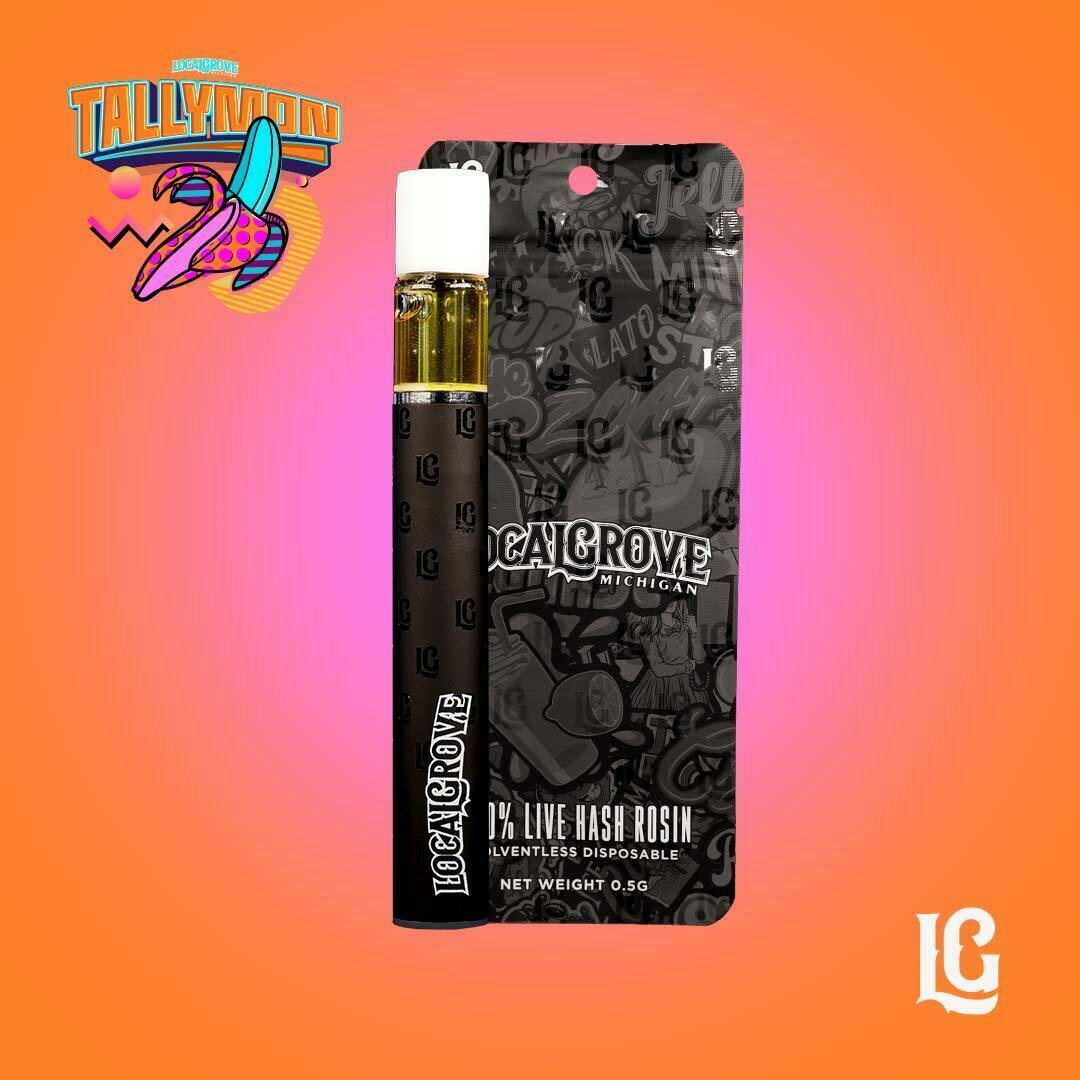 Local Grove Live Hash Rosin Disposable | Tallymon | 0.5G - Local Grove