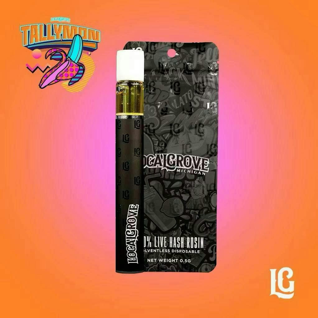 oni disposable vape Local Grove Live Hash Rosin | Tallymon | 0.5G Flavor:Papaya Pineapple Ice smok nord 5 not Uplifting
