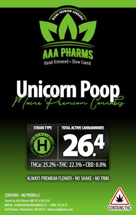 Unicorn Poop - 1g Pre Roll