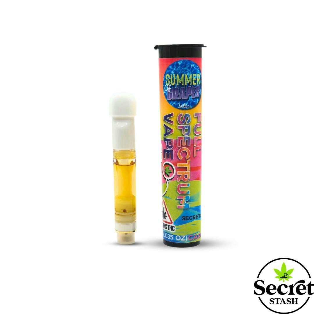 Secret Stash | Cured Resin Cart | Summer of Grapes | 1g by Secret Stash