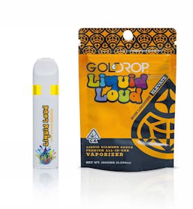 GOLDDROP - Gold Drop Liquid Loud  Sour Peaches 1g Disposable