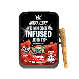 Watermelon Zlushie - Jefferey Infused Joint .65g 5 Pack