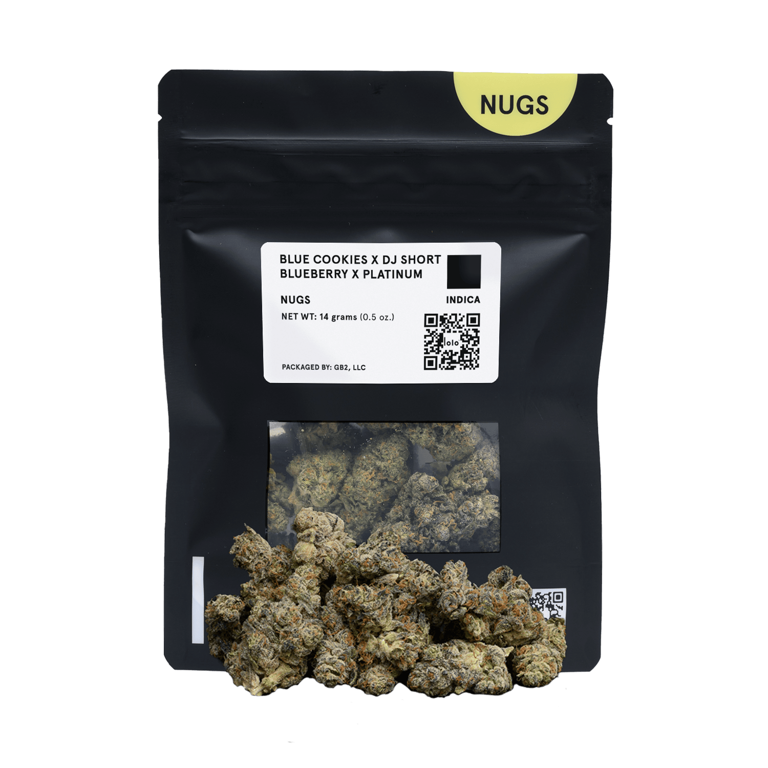 Blue Cookies x Dj Short Blueberry x Platinum | Indoor Nugs | 14g