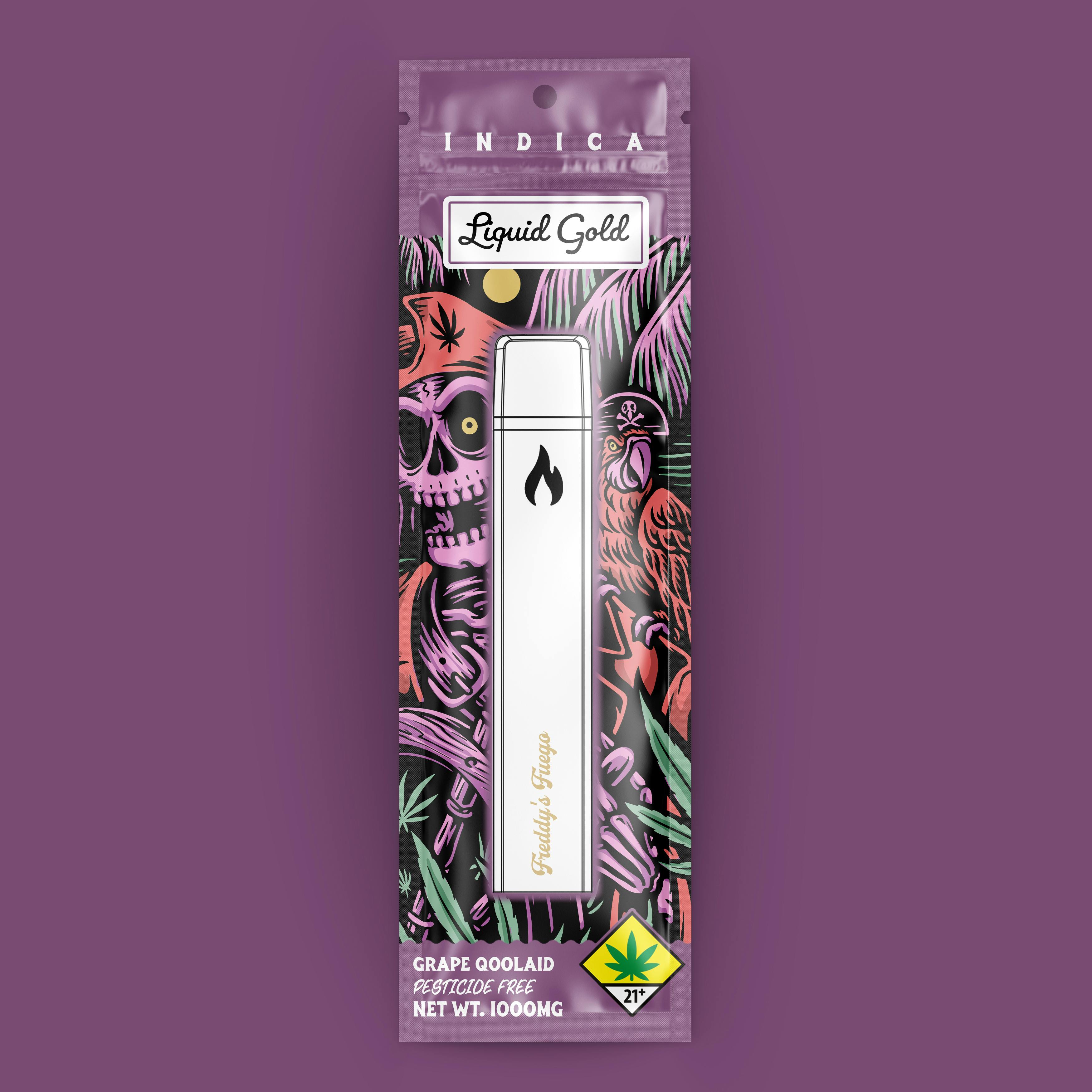 Grape Qoolaid (Liquid Gold) - Disposable