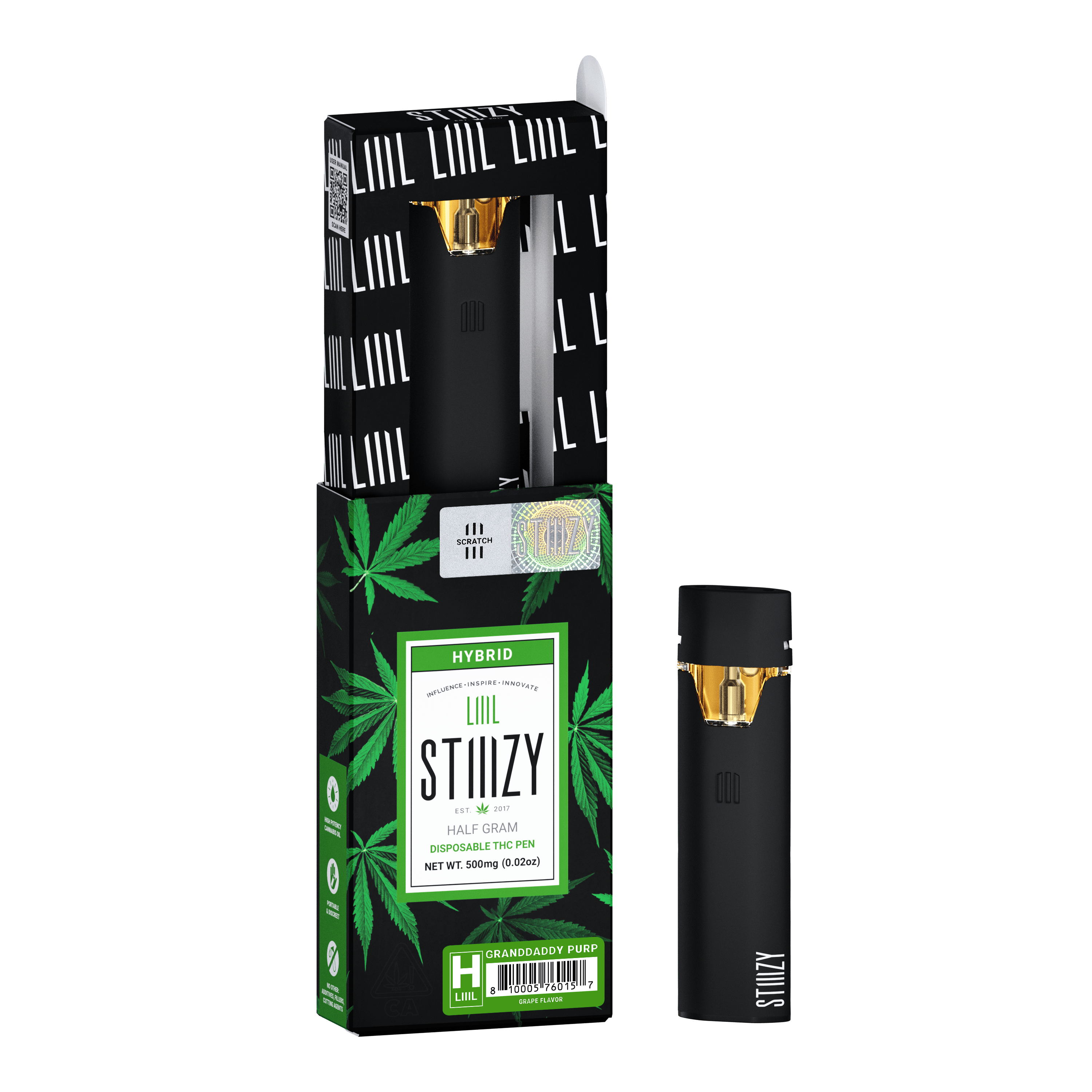 STIIIZY Vape - GDP 0.5G LIIIL — Disposables
