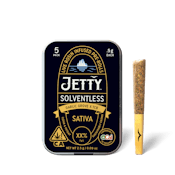 Jetty .5g Garlic Grove x TCB Solventless Infused Pre-Roll 5 Pk