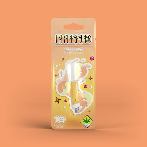 Peach Rings Distillate Vape Cart 1g