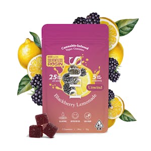 PLUS PRODUCTS - Plus - Blackberry Lemonade - Gummies 5pk - 25mg