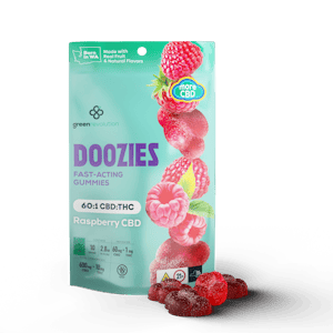 GREEN REVOLUTION - Doozies | 60:1 Raspberry CBD Gummies [10pk]