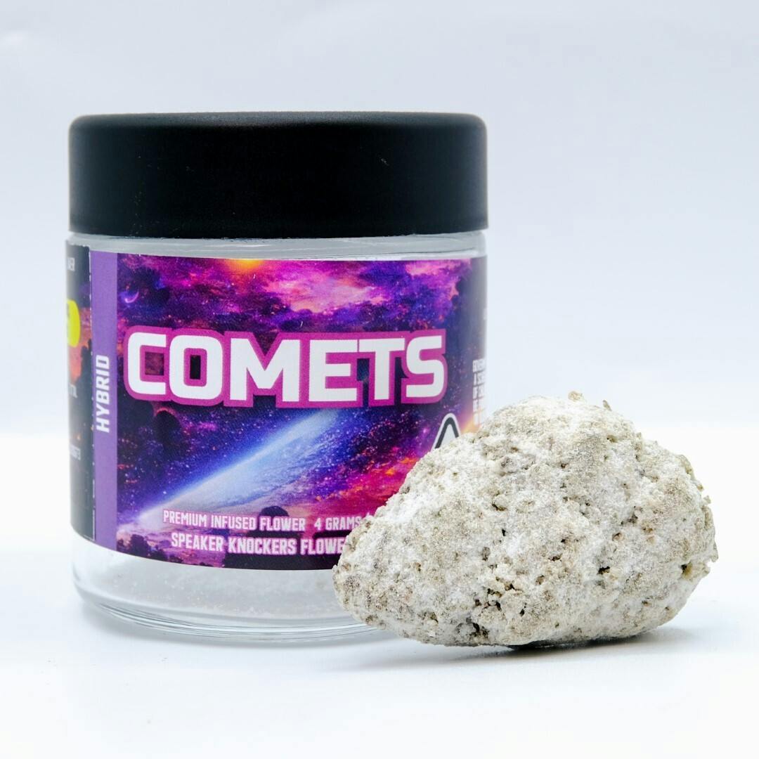 Atoms - Comets 4g THCa Infused Flower Jar