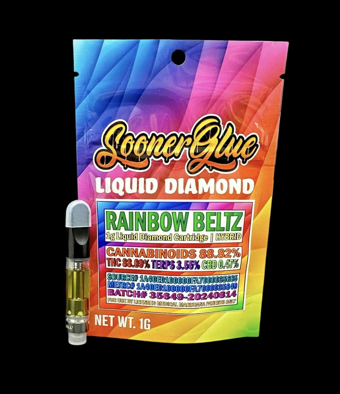 Rainbow Beltz - 1g Liquid Diamond Cartridge