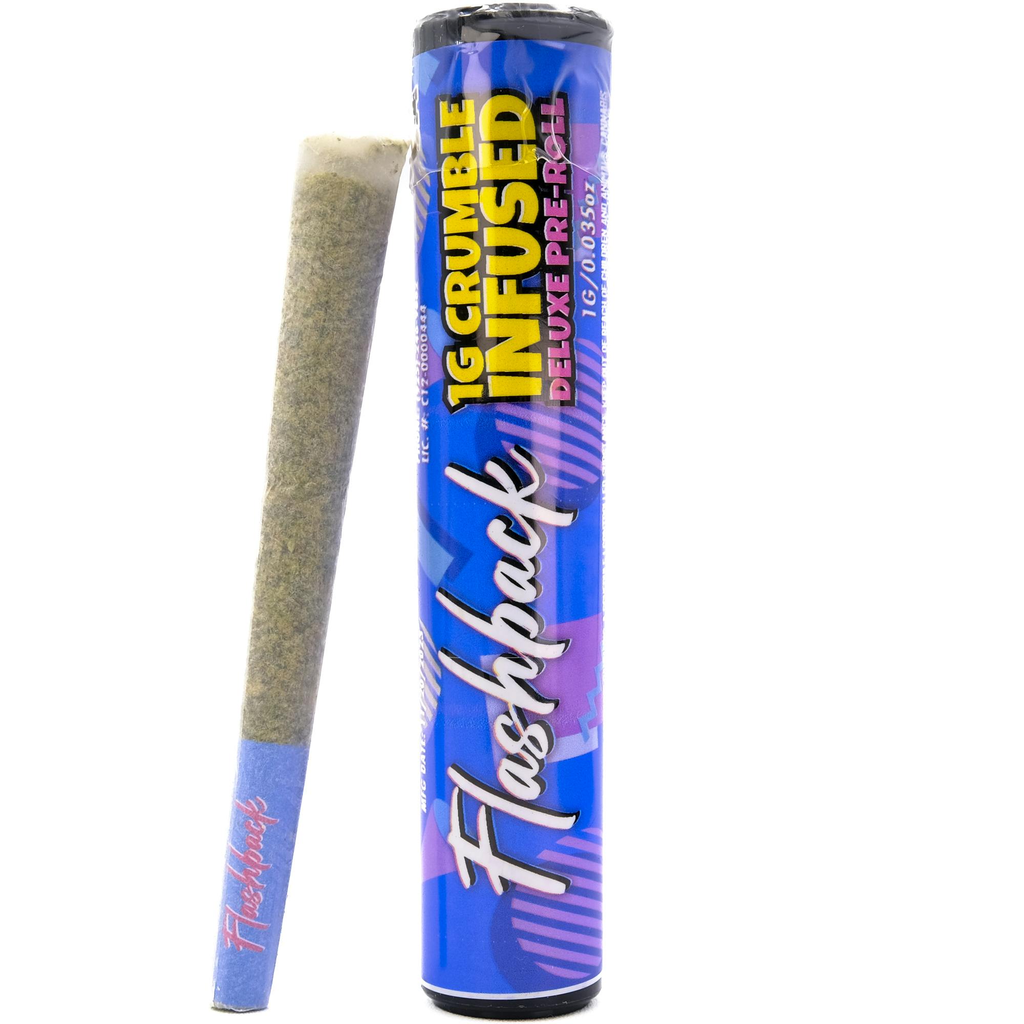 Oaxacan Grapes 1g Crumble Infused PreRoll Flashback Flashback