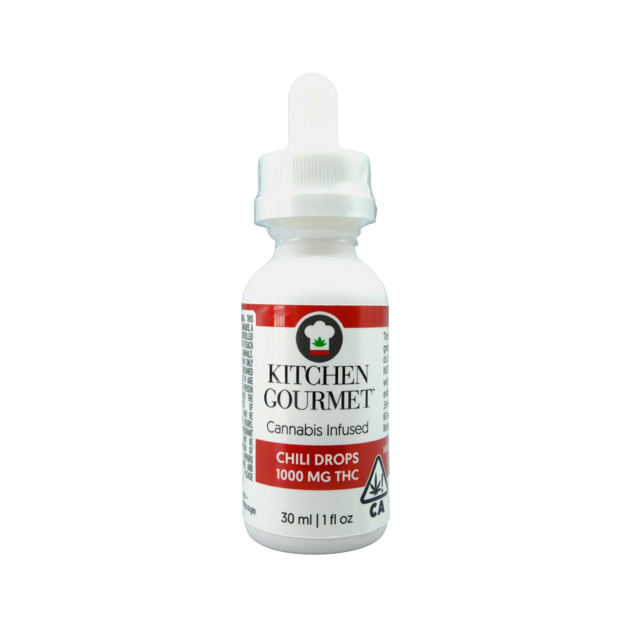 Chili Drops 1000mg 30ml Tincture - Kitchen Gourmet - Kitchen Gourmet