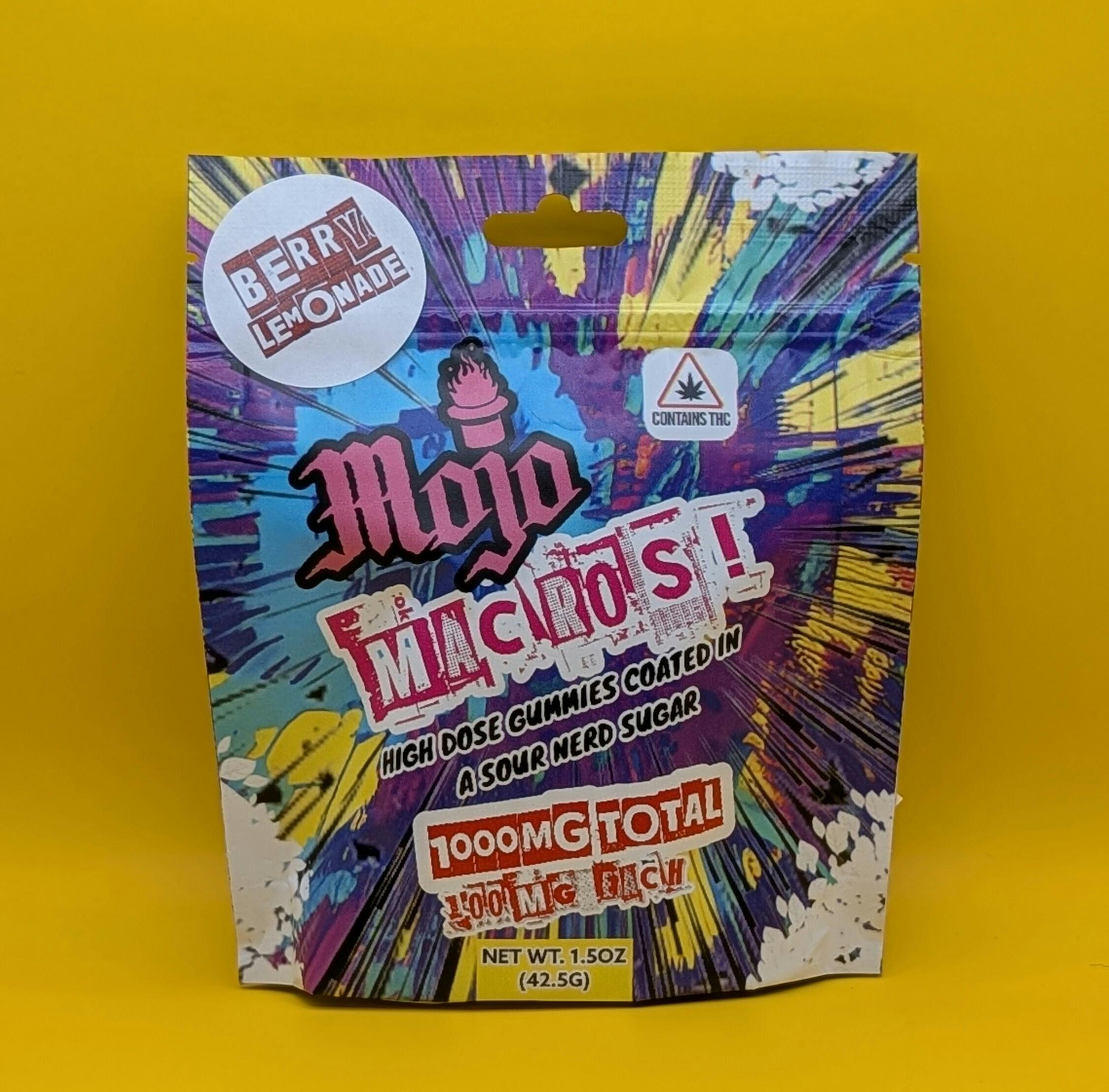 MOJO MACROS! Berry Lemonade by Mojo Medibles