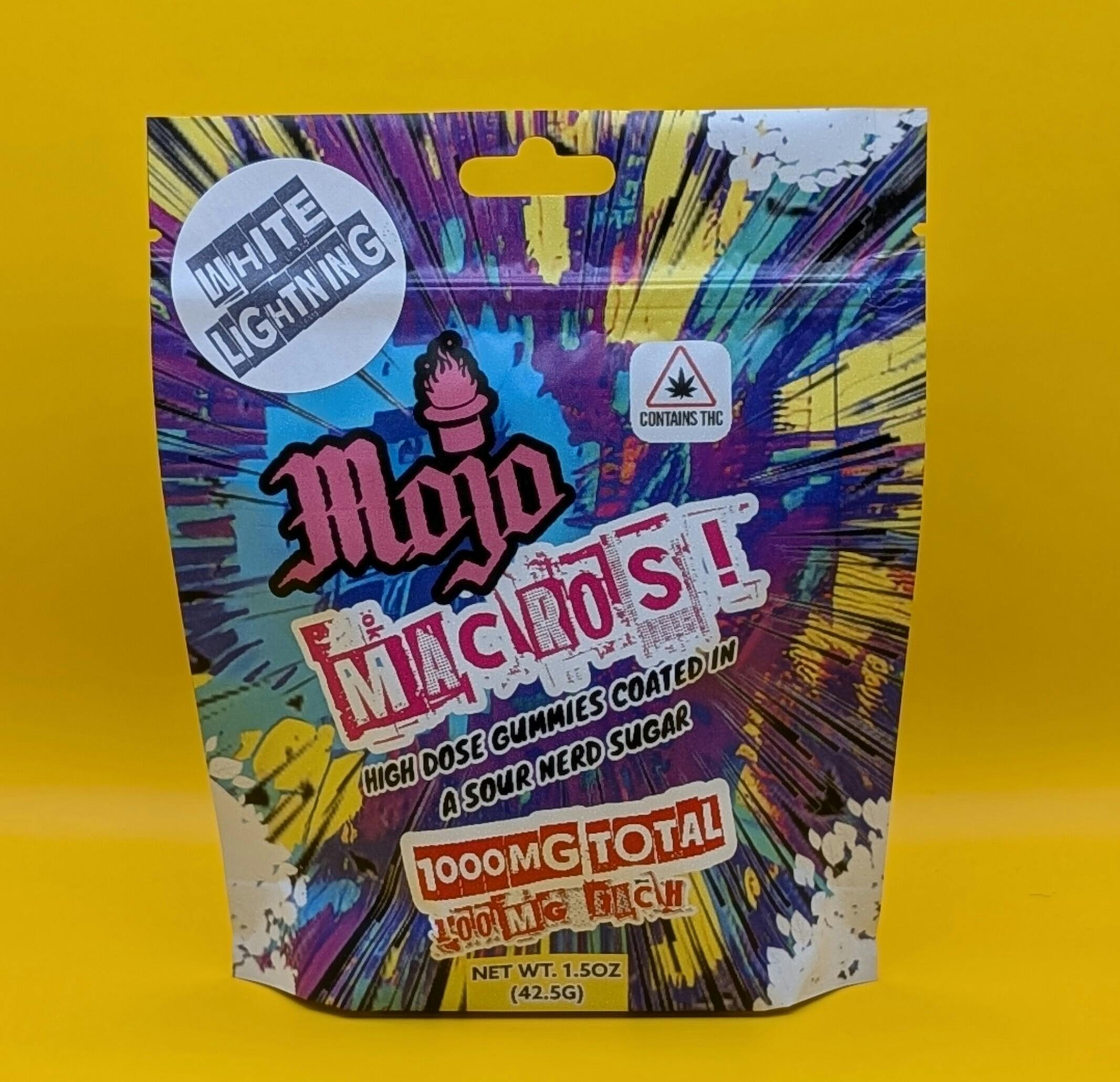MOJO MACROS! White Lightning by Mojo Medibles