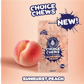 Choice Chews - Sunburst Peach (Hybrid) -100mg