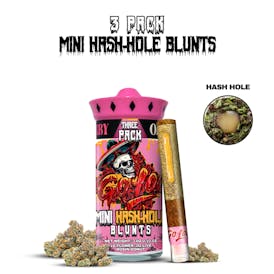 Go Loco Mini Hash-Hole Blunts (3 Pack)