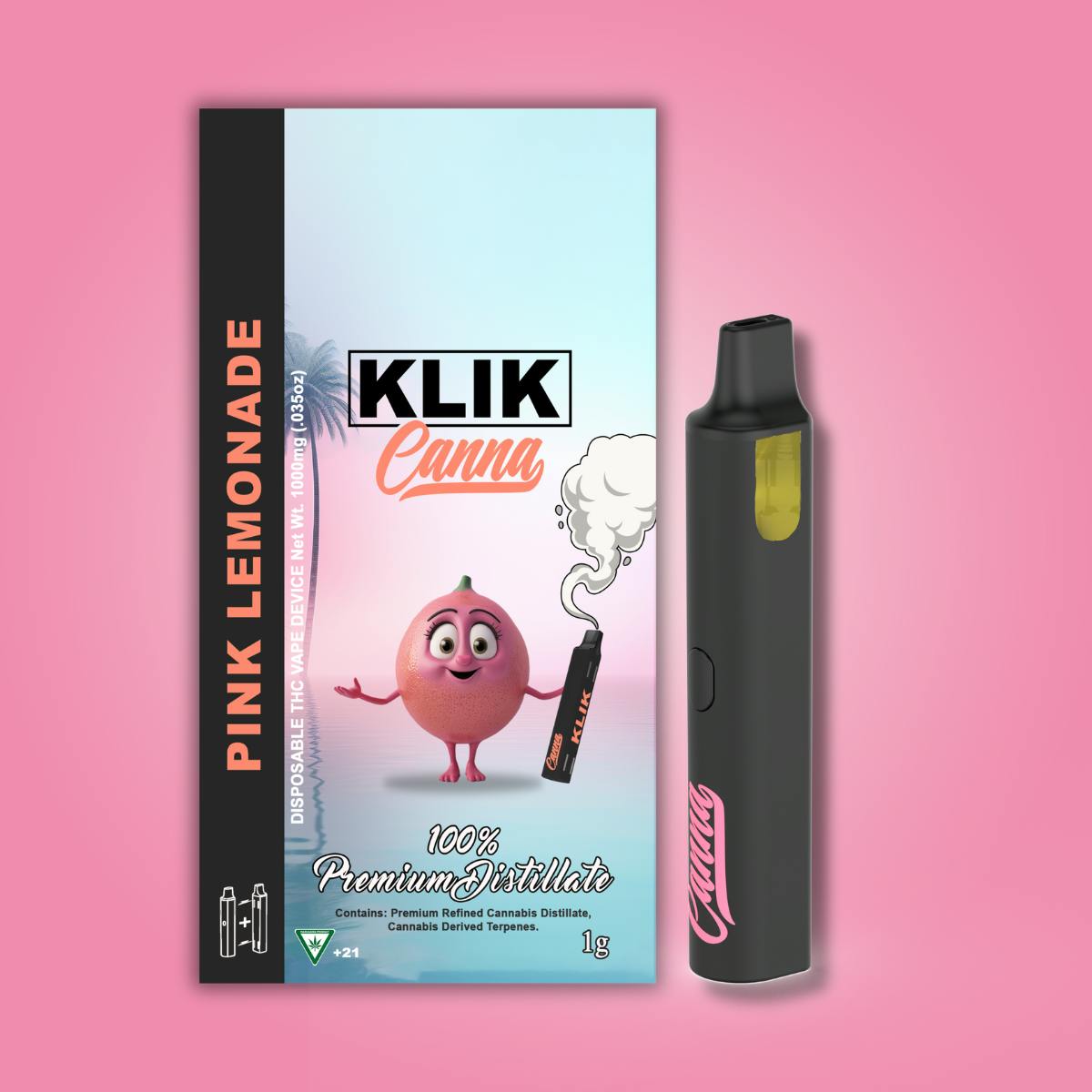 Klik 1g Disposable - Pink Lemonade