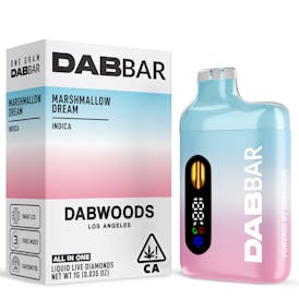 VAPE - DABBAR 2.0 LIQUID DIAMONDS MARSHMALLOW DREAM 1G