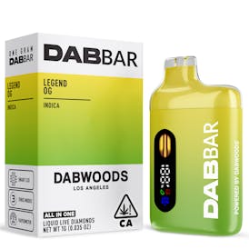 VAPE - DABBAR 2.0 LIQUID DIAMONDS LEGEND OG 1G