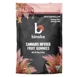 Watermelon 1:1 Fruit Gummies-100mg THC 100mg CBD-10pk-binske     -b10