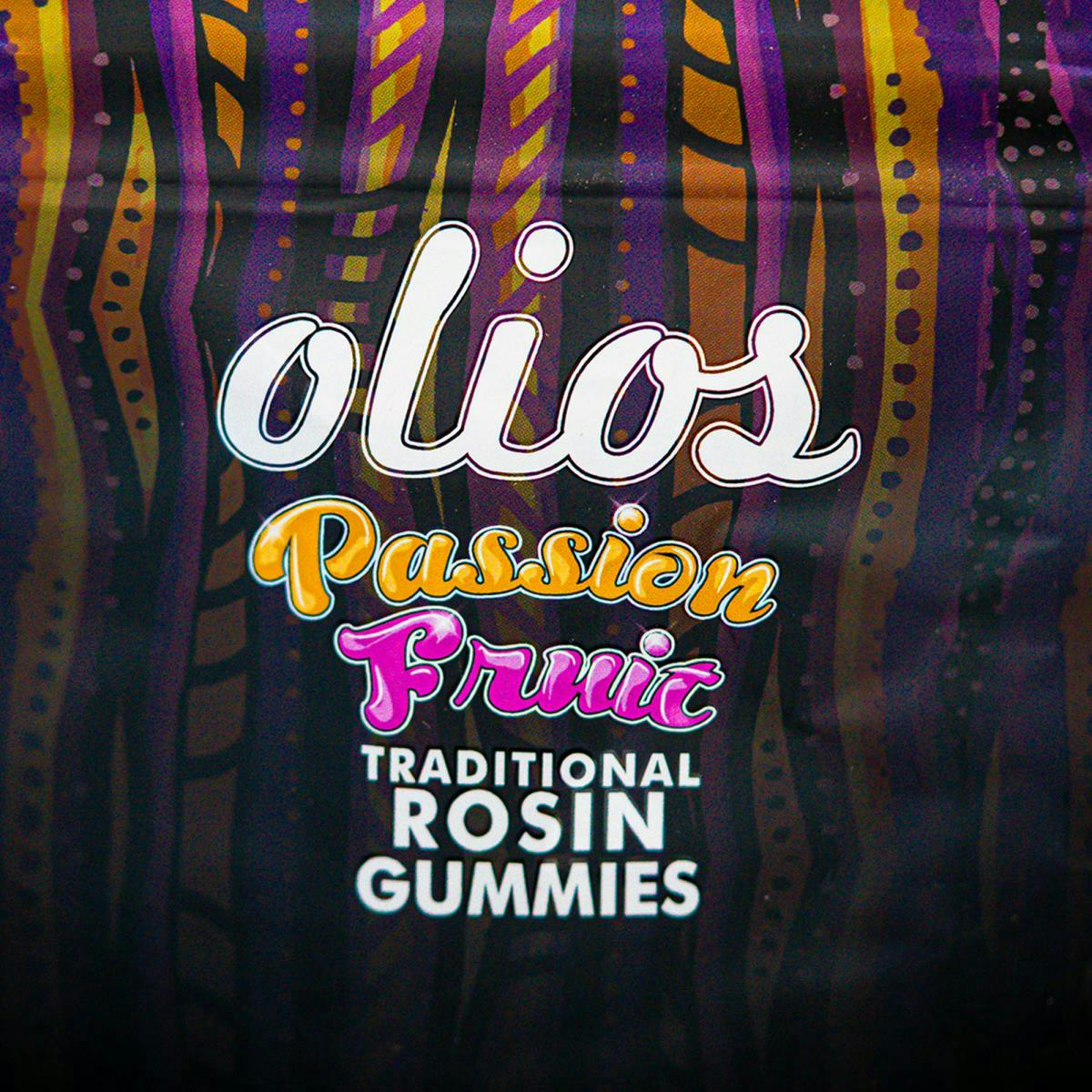 Olio | Passion Fruit Rosin Gummies | 100mg | 10ct | 10mg/ea by Olio