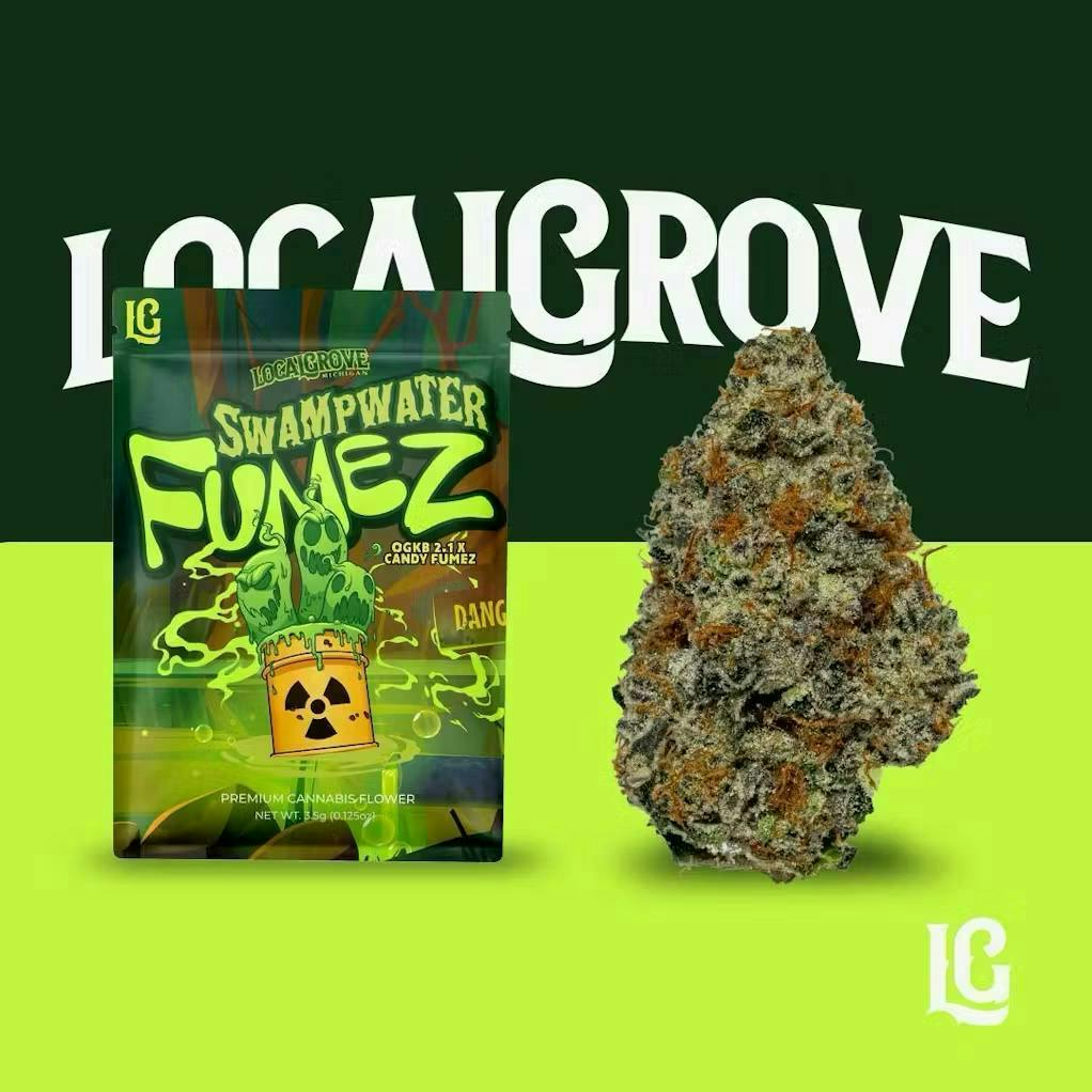 Local Grove Prepackaged Flower | Swampwater Fumez | 3.5G - Local Grove