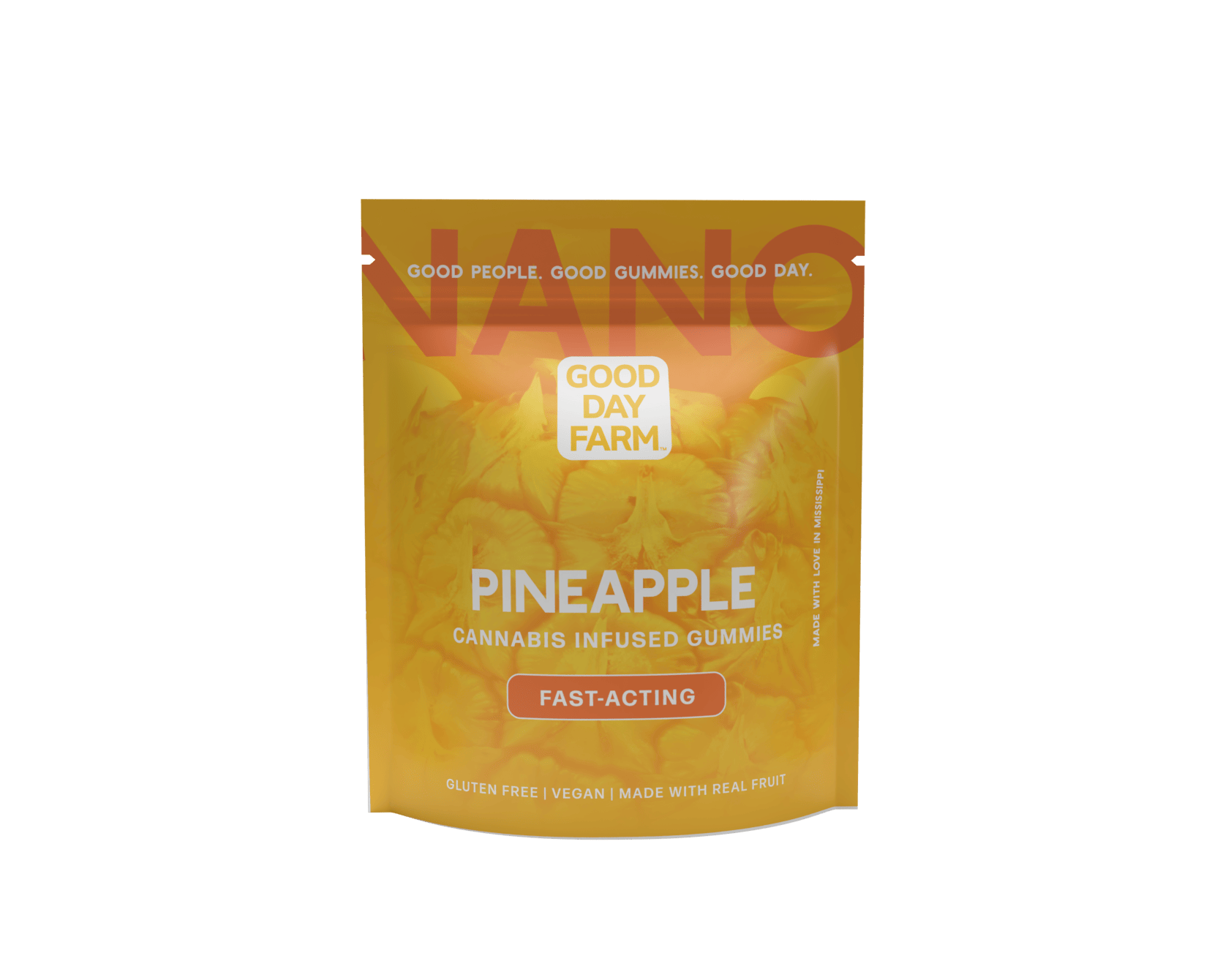 GDF: Fast-Acting Gummies | Pineapple | 100mg | 10pk at Star Buds Medical Cannabis Dispensary Oxford