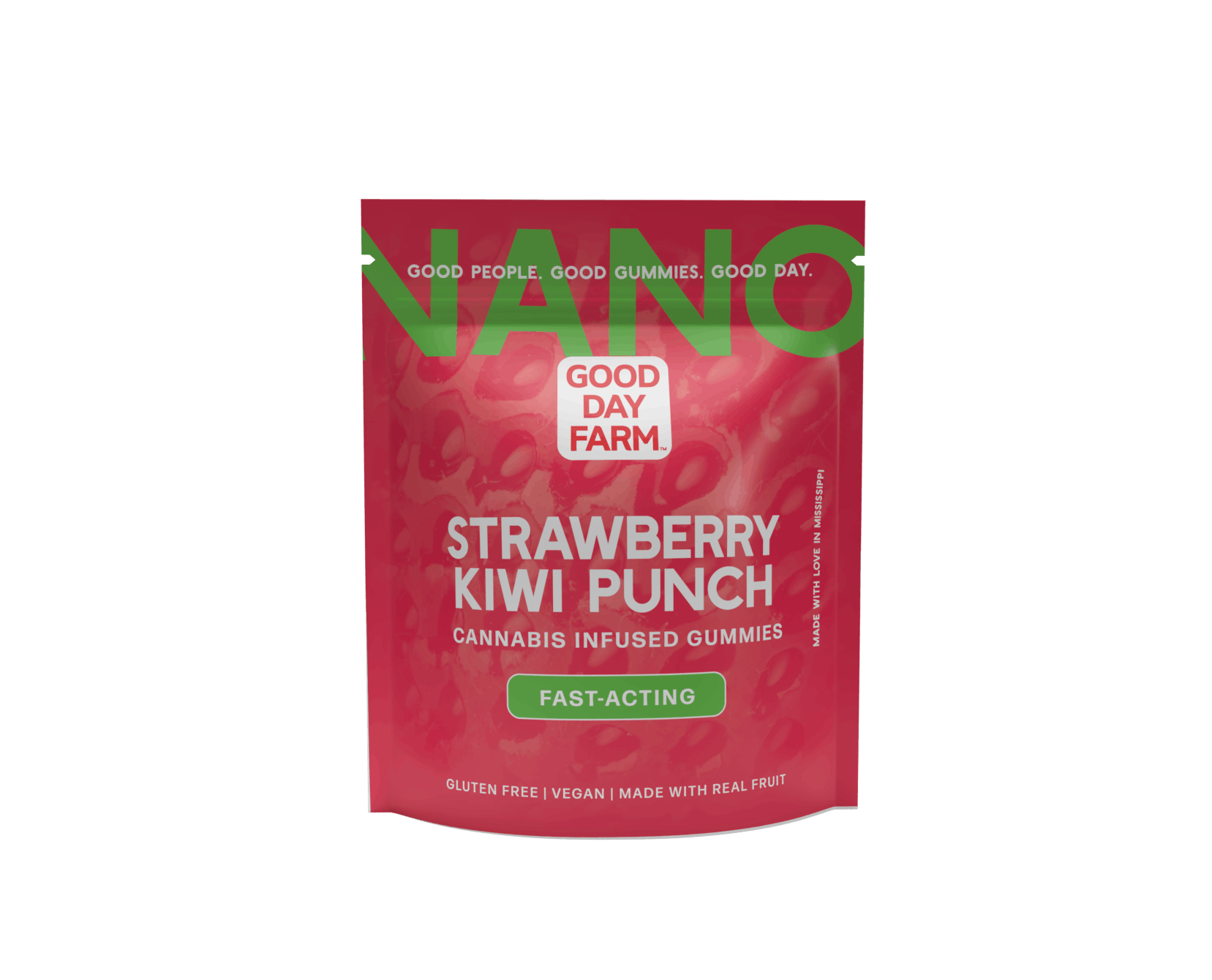 GDF: Fast-Acting Gummies | Strawberry Kiwi Punch | 100mg | 10pk - GOOD - Good Day Farm Night Night Gummies Reviews
